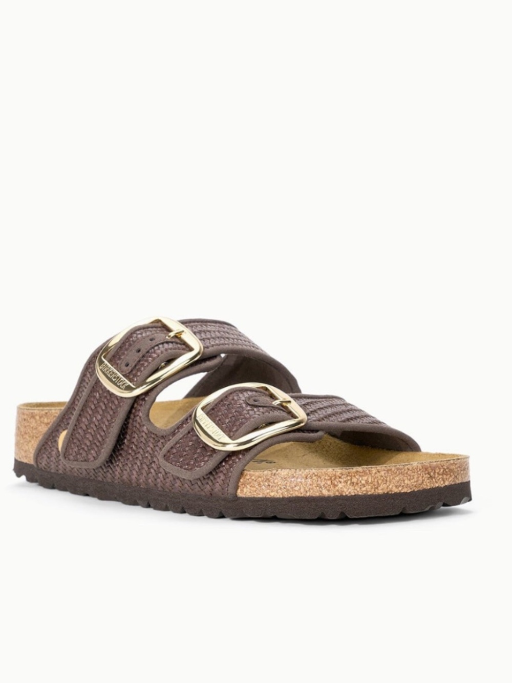 STAUD BIRKENSTOCK ARIZONA BIG BUCKLE RAFFIA CARAFE - Picture 2 of 3